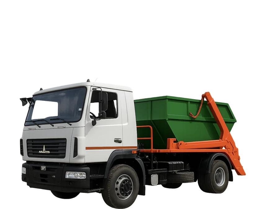 Бункеровоз МАЗ для вывоза мусора в контейнерах 8 м³